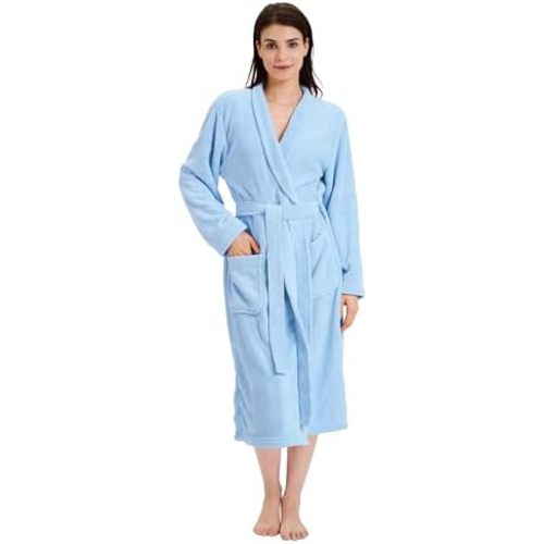 PJGGZ Towel Robe for Women – Soft Absorbent Kimono Bathrobe, Quick-Dry Spa Shower & Hotel Use