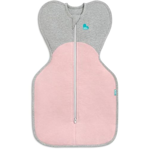 Love to Dream Swaddle UP, Baby Sleep Sack, Self-Soothing Swaddles for Newborns, Get Longer Sleep, Snug Fit Helps Calm Startle Reflex, Suitable for All Seasons, 1.5 TOG, 13-19 lbs, Dusty Pink
