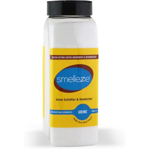 SMELLEZE Pee Powder Urine Solidifier for Portable Toilet & Commode, 2 lb