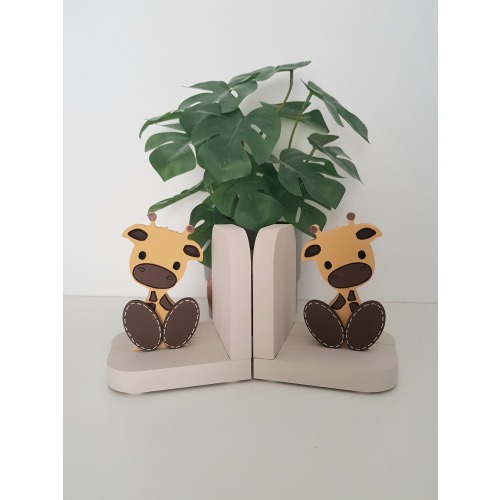 Giraffe Bookends, kids room, nursery