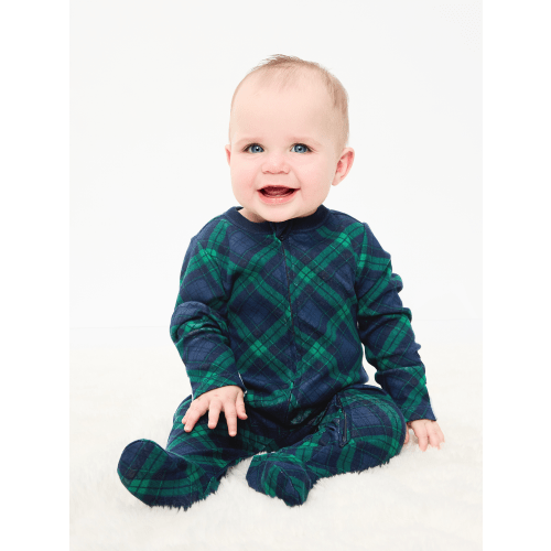 2-Way-Zip Sleep & Play Footed One-Piece for Baby