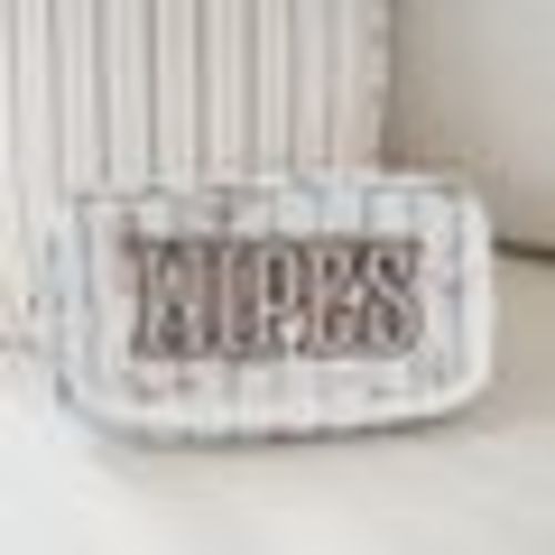 Wipes Pouch - Western Blues Clear Coat Bag