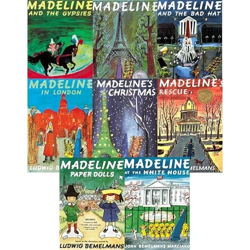 Madeline Series 8 Books Set (Paperback Edition)