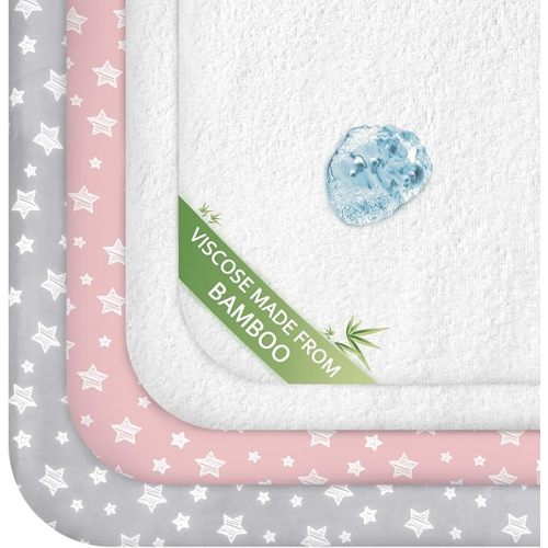 Pack and Play Sheets & Waterproof Terry Pack N Play Mattress Protector