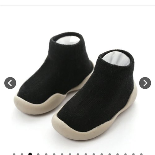 Tiny Explorings shoes in black 6-12 months