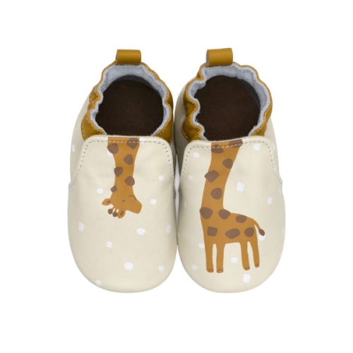 Spotted A Cutie Soft Soles in Beige – Robeez