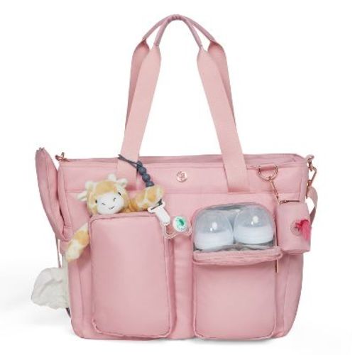 Huggies Evening Carry All Tote Diaper Bag - Bridal Rose