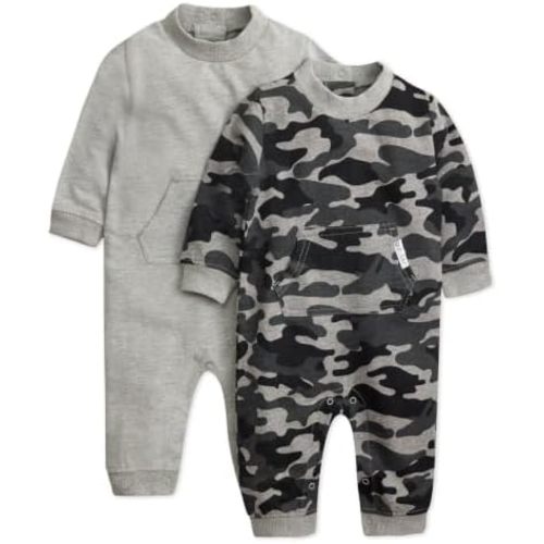 Butterblu Ryder - Organic Cotton 2-Pack Coverall Romper Jumpsuit