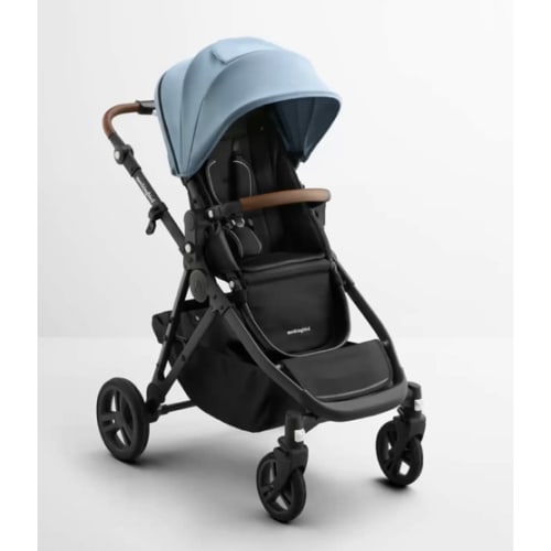 Single-to-Double Stroller 3.0 in Stone Blue