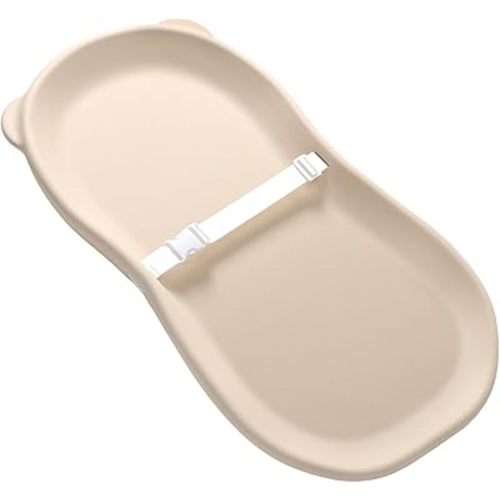 Teddy Bear - Cambiador de pañales lavable y acogedor EVA totalmente impermeable a los líquidos, tapete portátil antideslizante para cambiar pañales, impermeable, tamaño estándar para todos los