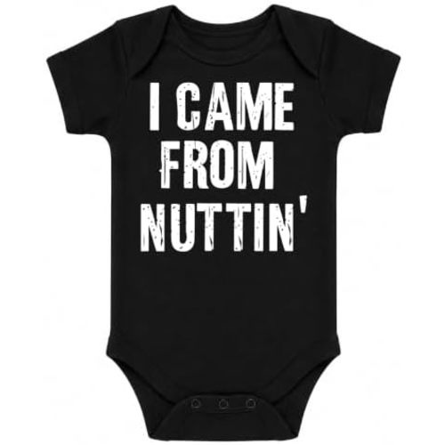 CBTwear I Came From Nothing Funny Newborn Baby Bodysuit