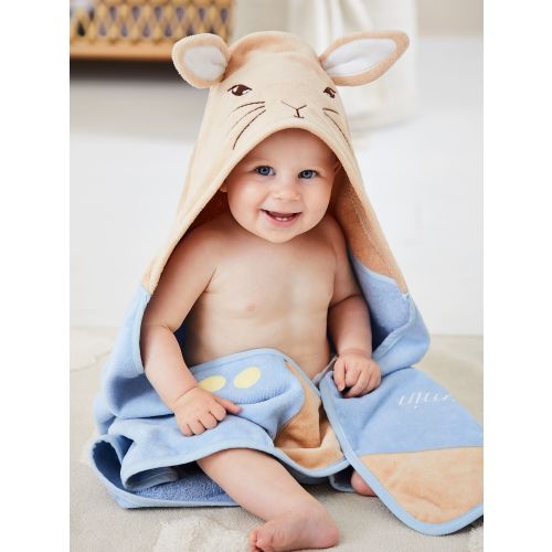 JoJo Maman Bébé Blue Peter Rabbit Hooded Towel
