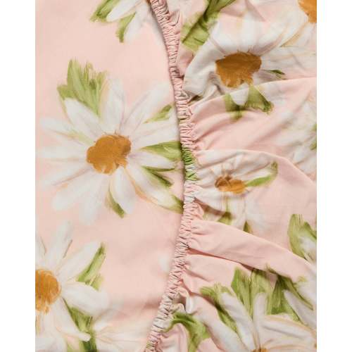 Sweet Daisy Organic Cotton Baby Fitted Sheet