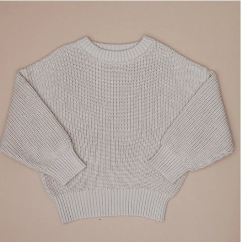 Chunky Knit Sweater - Oat l Pine Kids & Co – Pine Kids Co