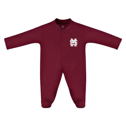 Mississippi State Bulldogs Footed Romper | College Baby