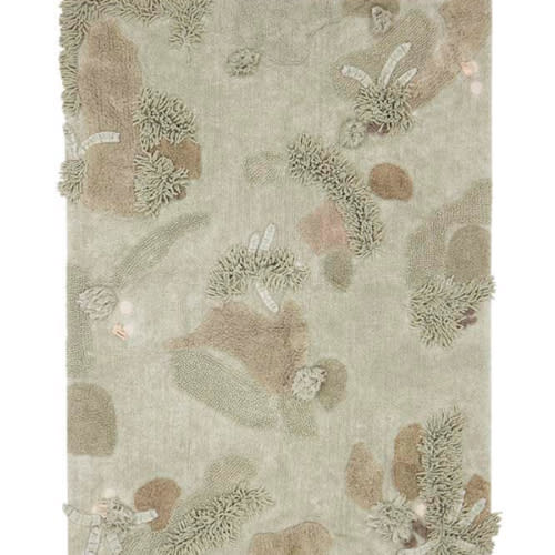 WASHABLE PLAY RUG MUSHROOM FOREST