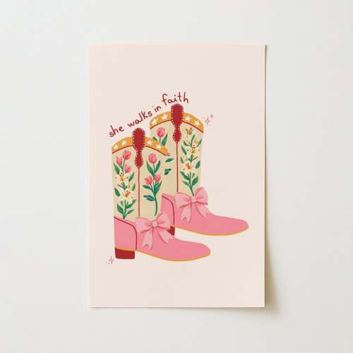 Feminine Faith Decor, Christian Wall Decor