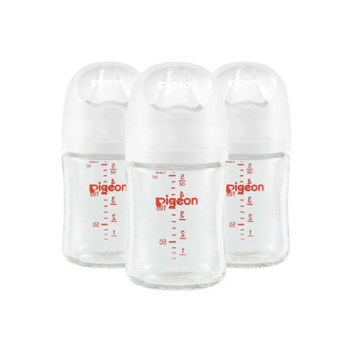 Pigeon - Glass Bottle 5oz (0M+) - 3 Pack