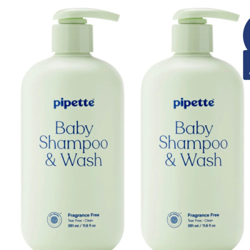 Fragrance-Free Baby Shampoo + Wash Duo