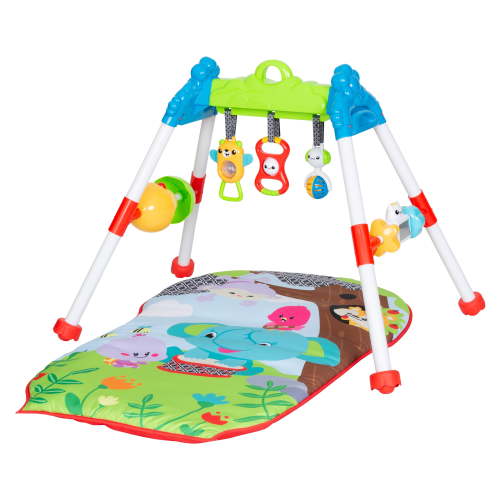 Smart Steps Jammin Gym Interactive with Play Mat for Babies, 5 Piece Set, 3 Months and Up