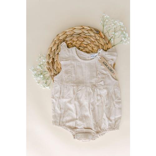 Linen Bubble Romper