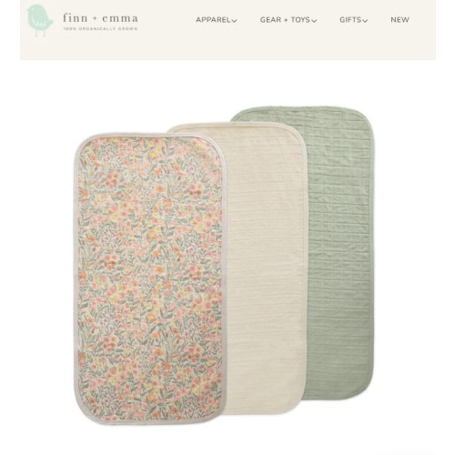 Changing Pad Liners (Pastel Blooms Combo)