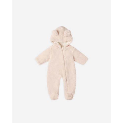Quincy Mae Bear Jumpsuit ~ Antique | Wee Mondine