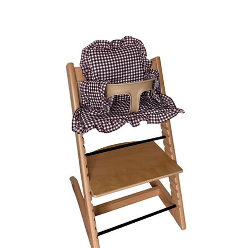 Mulberry Gingham 2 in 1 Cushion | Greyfox Designs