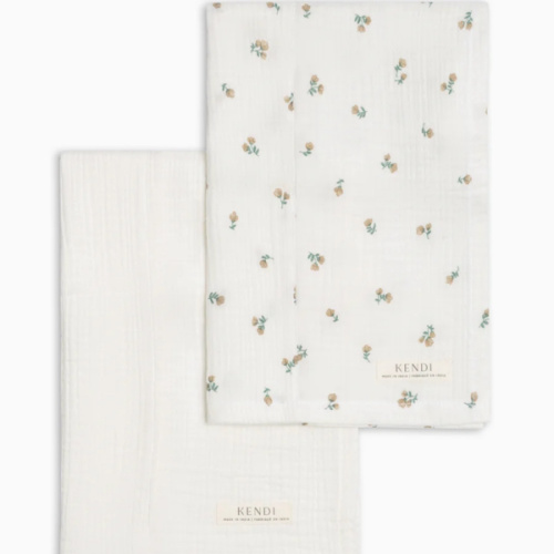 2-Pack Muslin Burp Cloths