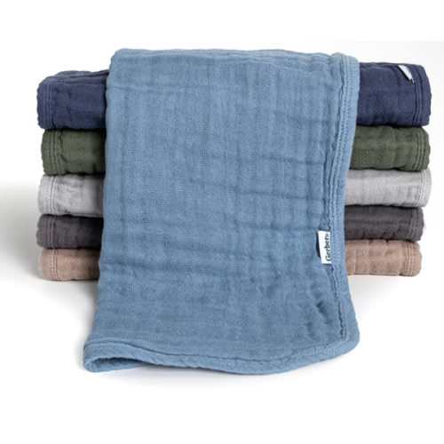 6-Pack Baby Boys Blues & Browns Muslin Burp Cloths – Gerber Childrenswear