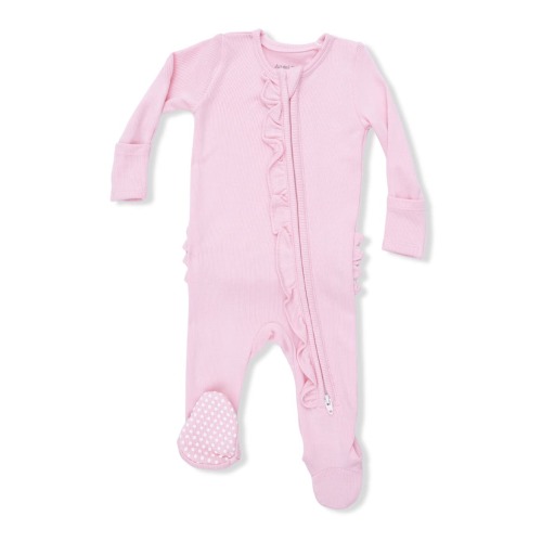 Ruffle Rib Footie