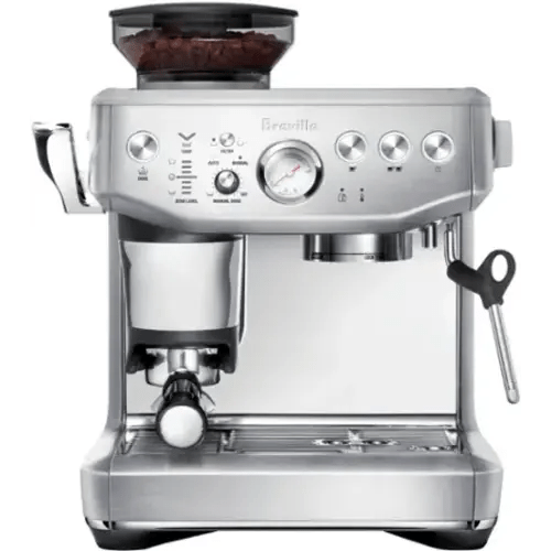 Breville - the Barista Express Impress Espresso Machine - Brushed Stainless Steel