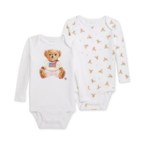 Baby Girls 2-Pk. Cotton Bodysuits