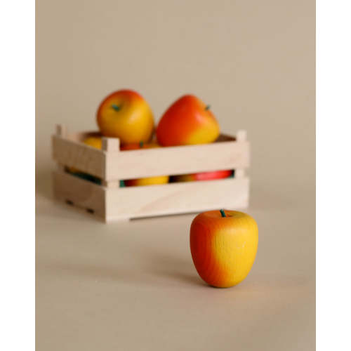 Erzi Yellow-Red Apple Pretend Food– Odin Parker