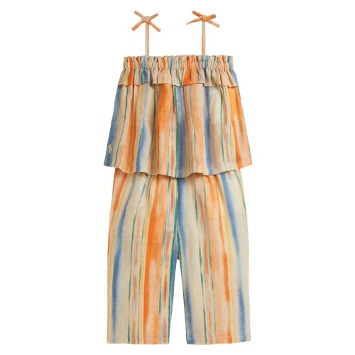 Stripe Linen Top & Pants