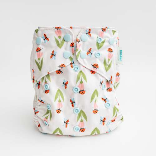 Buggy Blooms | One-Size Pocket Cloth Diaper | Kinder – Kinder Cloth Diaper Co.