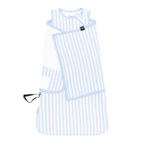 Sleep Bag Swaddler in Small Mist Stripe 1.0