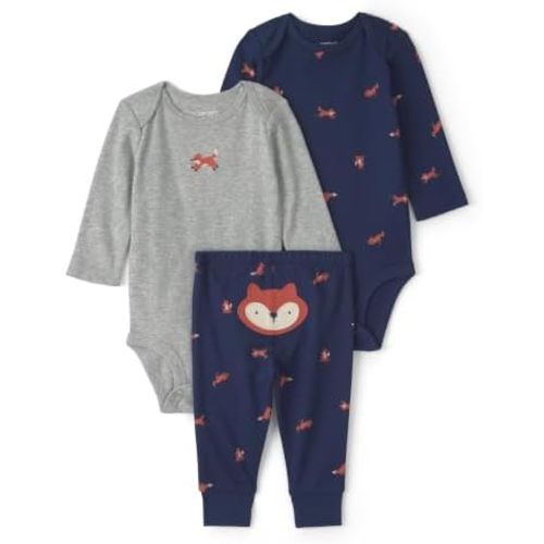 Carter's Baby Boys' 3-piece Bodysuit Pant Sets