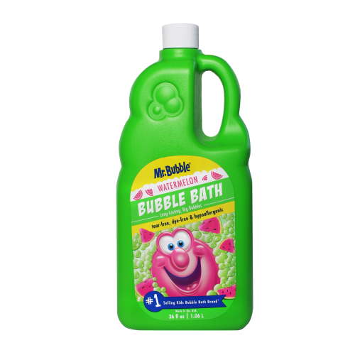 Mr. Bubble Watermelon Bubble Bath, New Fruity Scent, 36 fl oz