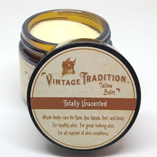 Totally Unscented Tallow Balm, 2 fl. oz. (59 ml)