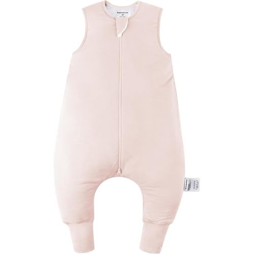 BubblePanda Rayon Made from Bamboo Toddler Sleep Sack with Feet 12-24 Months 0.5 Tog Ultra Soft Toddler Sleeping Sack 1t-2t Baby Sleep Bag Walker Wearable Blanket with Legs 2-Way Zipper Lightweight