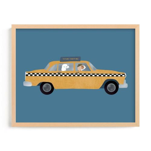 NY Framed Wall Art by Minted for West Elm