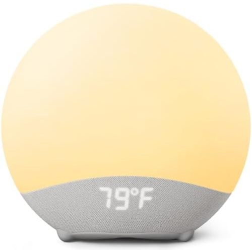 Night Light for Kids, RGB Egg Light for Breastfeeding, Soft Silicone Squeeze Light with Eye Caring, Timer, Temperature Display