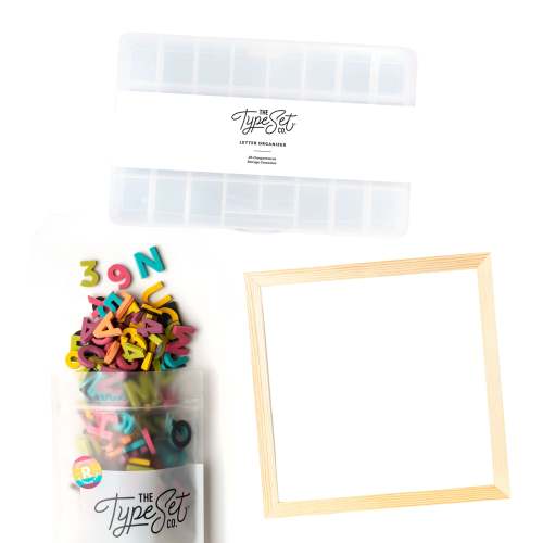 The 12x12 Letterboard Plus Bundle