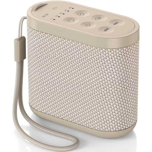 Portable Brown Noise Sound Machine: Super Long-Lasting Battery & USB-C Rechargeable, Headphone Jack, 21 Sounds - White Noise Machine for Baby, Adult, Travel, Sleeping, Registry Gift