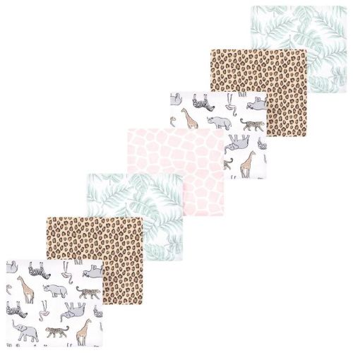 Luvable Friends Little Treasure Flannel Receiving Blankets 7pk