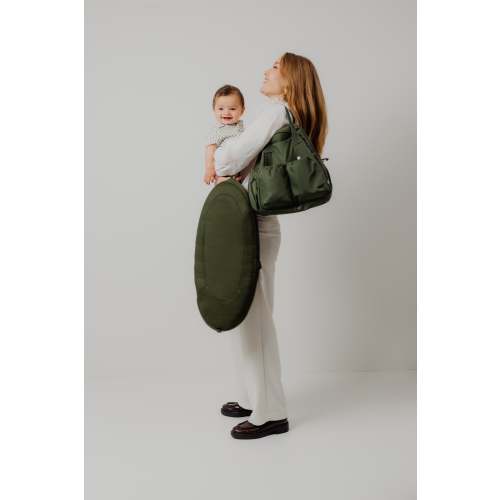 PRE-ORDER The Padded Travel Baby Mat (Hunter Green)