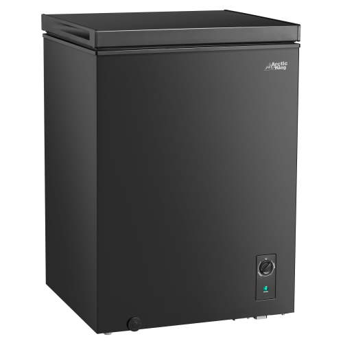 Arctic King 5.1 Cu ft Chest Freezer, Convertible, Black