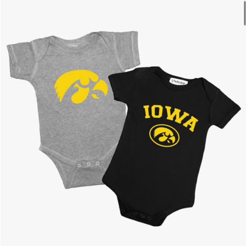 Two Feet Ahead 2 Pack Baby Bodysuit Creeper Newborn Infants Licensed Sizes 0-3M 6M 12M 18M