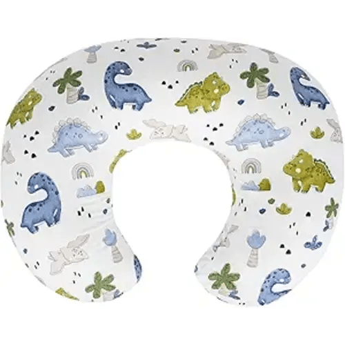 Nursing Pillow & Breastfeeding Pillow – Ergonomic C-Shape for Breastfeeding & Bottle Feeding, Standard Size Breathable with Washable Cover, Hypoallergenic,Tummy Time & Sitting Support (0-12Months)